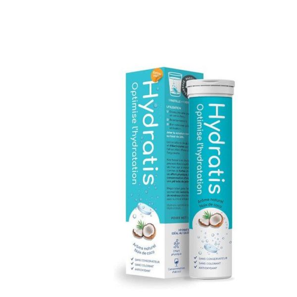 HYDRASTIS Optimise l'hydratation goût Noix de coco x20 pastilles