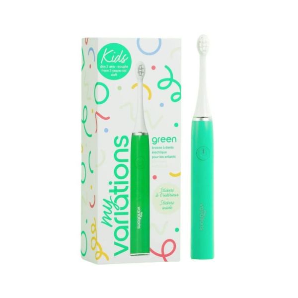 Brosse à dents enfant Verte