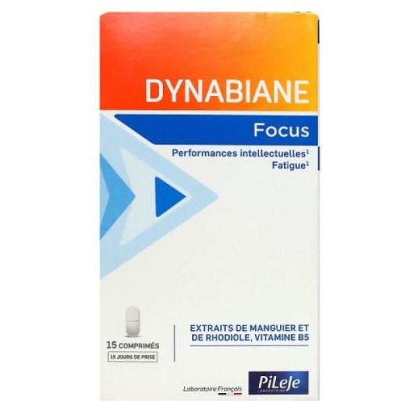 Dynabiane Focus performances intellectuelles 15 comprimés