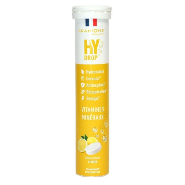 Hydrop hydratation citron 20 comprimés