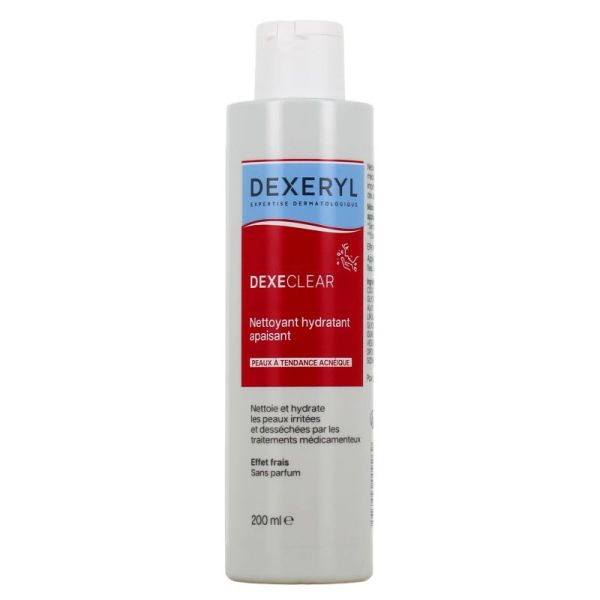 Dexeryl DEXECLEAR Nettoyant hydratant apaisant 200ml