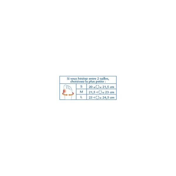 Epitact Orthèse Corrective rigide de nuit Hallux Valgus Thermoplast taille S 1 unité