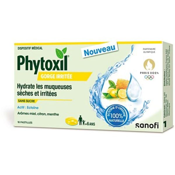 PHYTOXIL GORGE IRRITEE MIEL CITRON