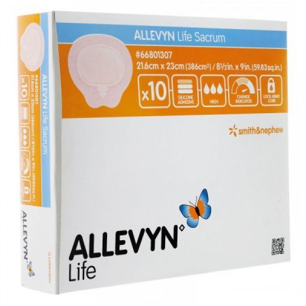 Allevyn Life Sacrum 21,6x23cm pansements x10