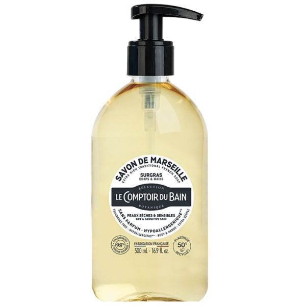 COMPTOIR DU BAIN Savon liquide Surgras 500ml