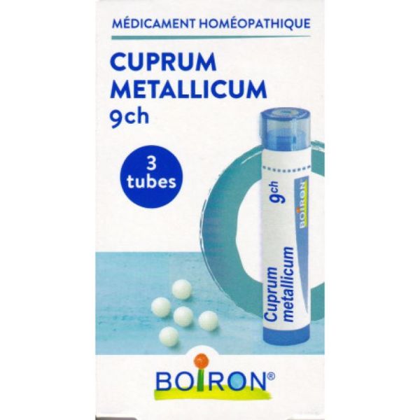 Cuprum Metallicum pack de 3 tubes granules