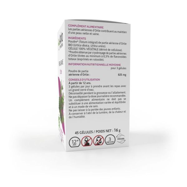 Arkogélules ortie bio 825mg partie aérienne 45 gélules