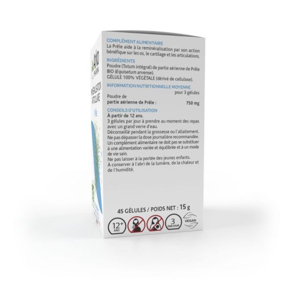 Arkogélules prêle bio reminéralisation 45 gélules