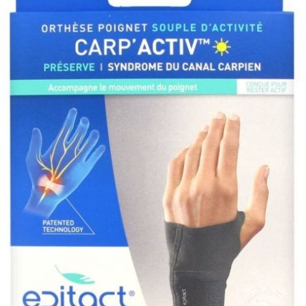 Epitact Attelle Main Poignet Carp Activ taille M main gauche