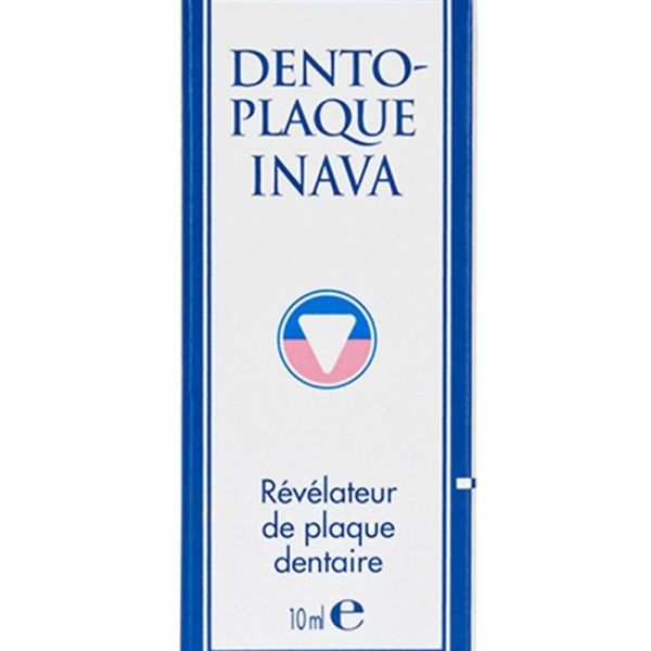 Dentoplaque Solution Révélatrice 10ml inava
