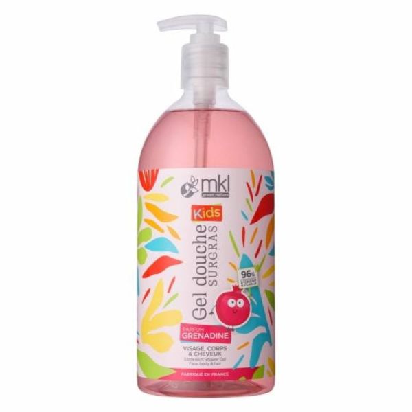 Gel douche surgras parfum grenadine 1L