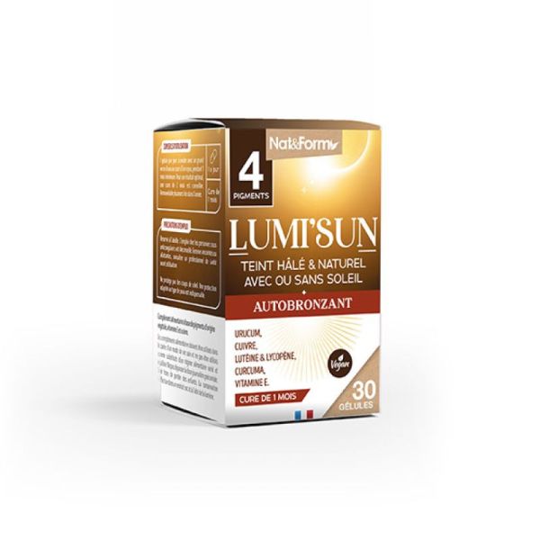LUMI'SUN Autobronzant teint hâlé et naturel x30 gélules