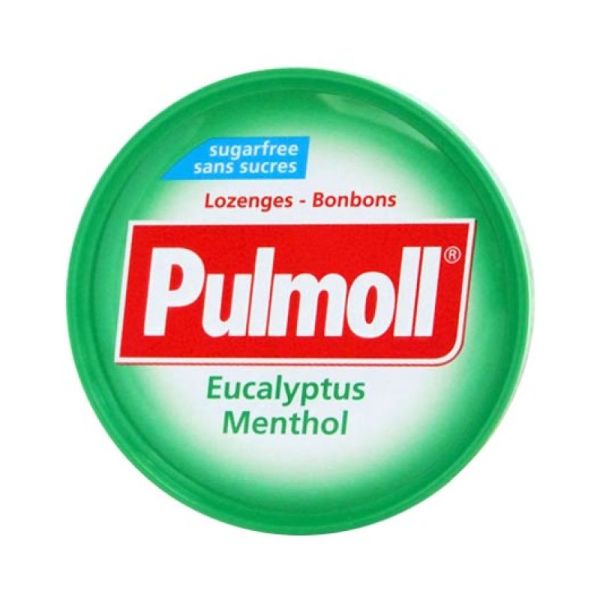 PULMOLL Bonbons s/sucres Eucalyptus Menthol