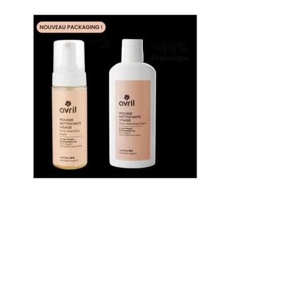 AVRIL MOUSSE NETTOYANTE VISAGE 150ML