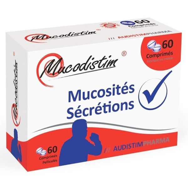 Mucodistim Mucosités Sécrétions 60 comprimés