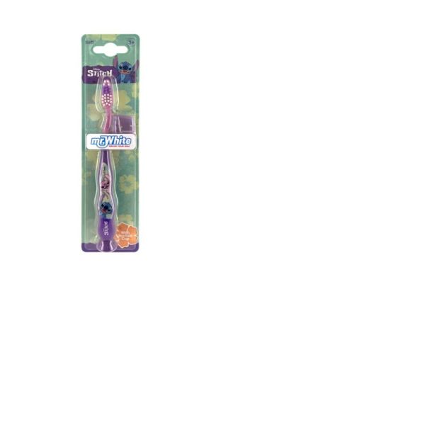 STITCH Brosse à dents Souple avec ventouse et timer dès 3 ans