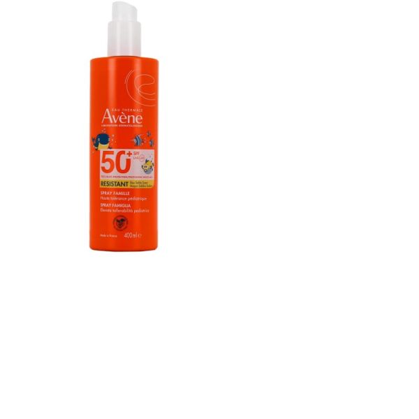 AVENE Solaire Spray famille Résistant SPF50+ 400ml