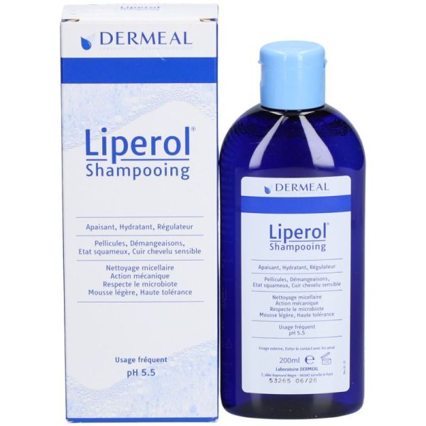 Liperol Shampoing Hydratant Apaisant Régulateur
