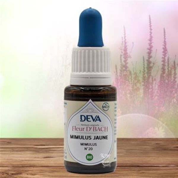 DEVA Mimulus Jaune BIO s/alcool 30ml