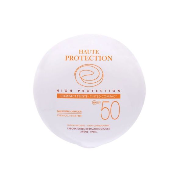 Crème compacte solaire teinte dorée 10g