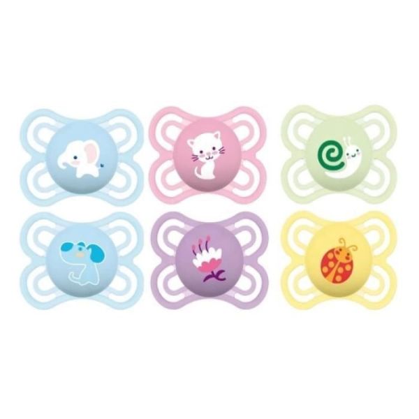 Sucette MAM Perfect Silicone 0-6 mois x2