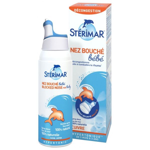 STERIMAR HYPERTONIQUE CUIVRE ENFANT 100ML