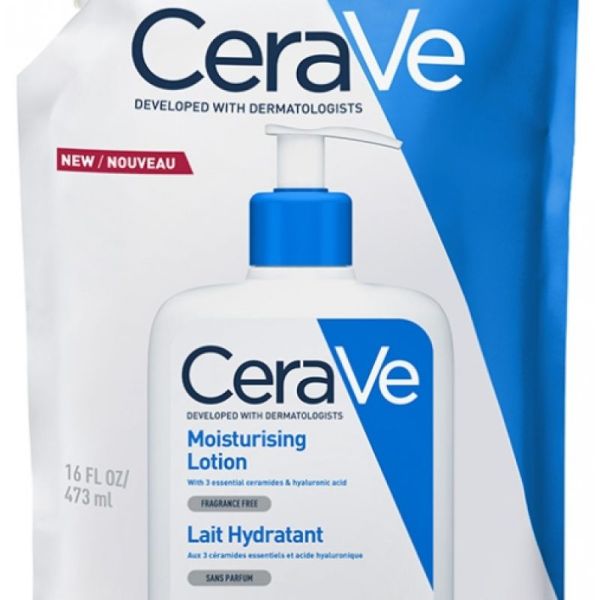CERAVE Lait hydratant sans parfum Eco-recharge 473ml