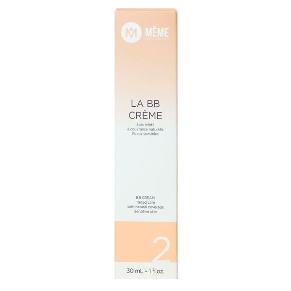 La BB crème soin teinté à couvrance naturelle peau sensible n°2 30ml