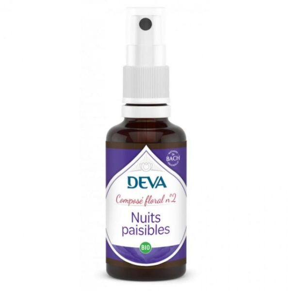 Deva Nuits paisibles composé floral N°2 bio 30ml