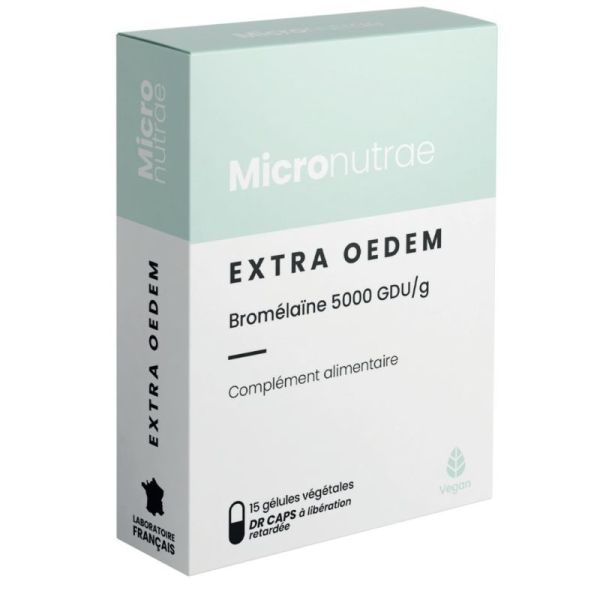 Micronutrae Extra oedem x15 gélules