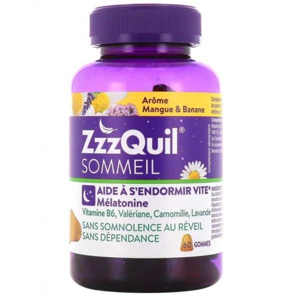 ZzzzQuil sommeil mangue banane bt 60