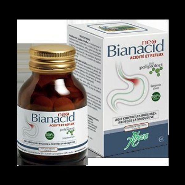 Neobianacid Acidité et Reflux Comprimés a Croquer x45 aboca