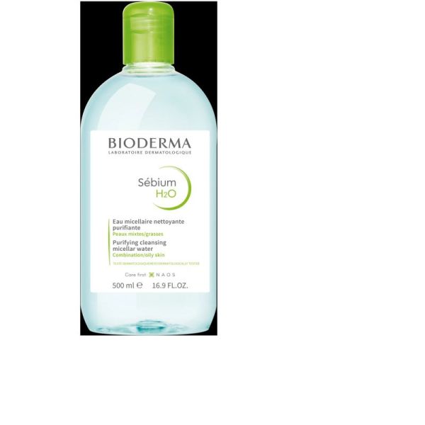 Bioderma Sébium H2O eau micellaire purifiante 500ml