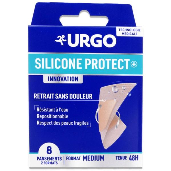 Silicone Protect Format médium 2 tailles  x8 pansements
