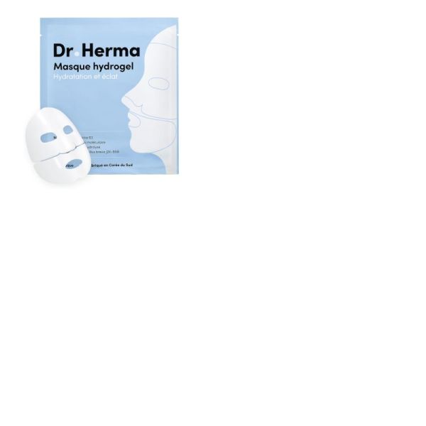 Dr Herma Masque hydrogel hydratation et éclat