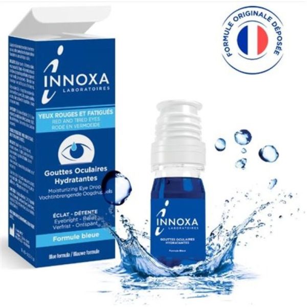 INNOXA GOUTTES OCULAIRES HYDRATANTES FORMULE BLEUE 10ML