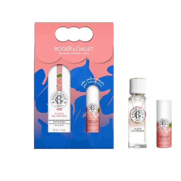Coffret Fleur de Figuier eau parfumée + parfum solide