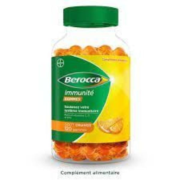 Berocca gommes orange bt 60