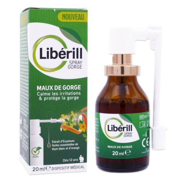 LIBERILL Spray Maux de Gorge 20ml