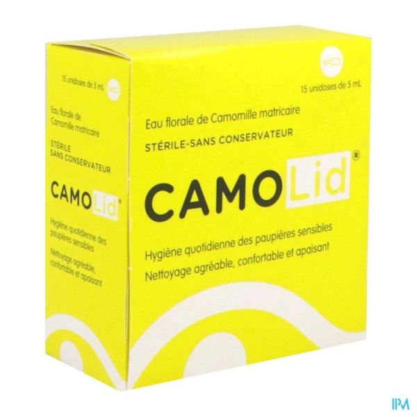 Camolid Eau Camomille x15 unidoses