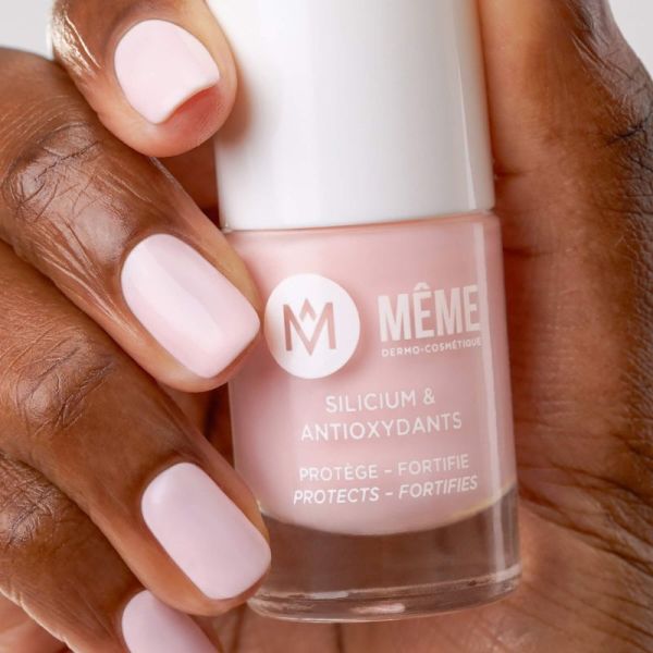 MÊME Vernis Silicium et antioxydants Rose 10ml