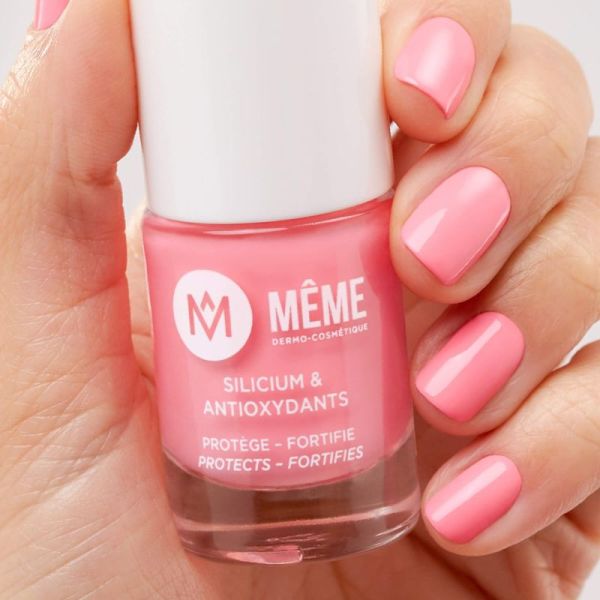 MÊME Vernis Silicium et antioxydants Rose bonbon 10ml