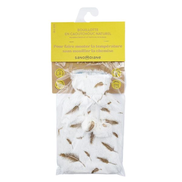 Bouillotte Caoutchouc Plumes 1l