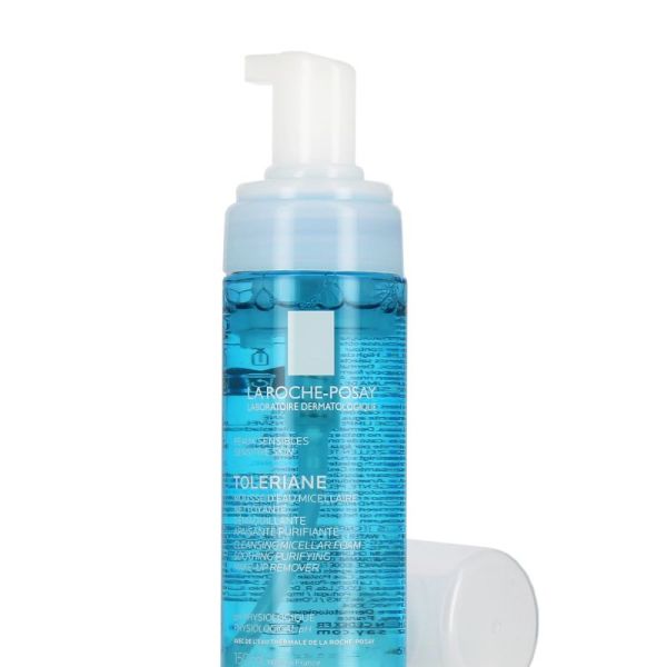 TOLERIANE Mousse d'eau micellaire nettoyante 150ml