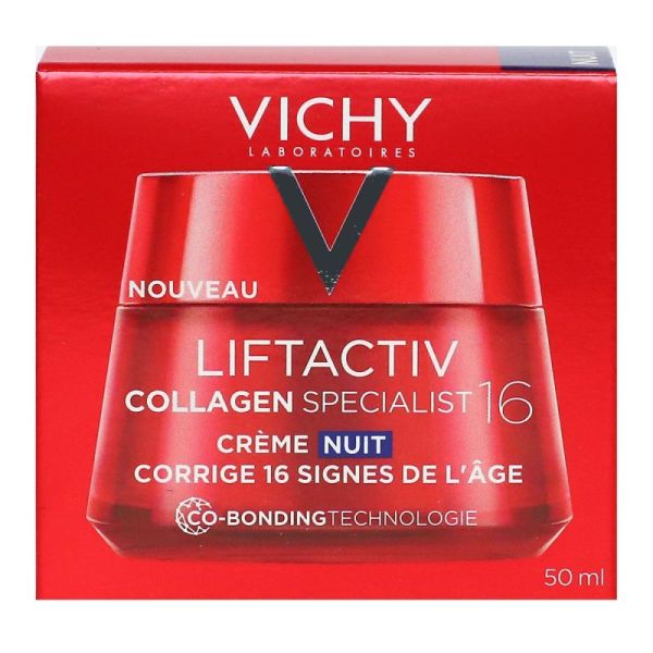 Liftactiv crème de nuit anti-rides anti-taches peptide 50ml