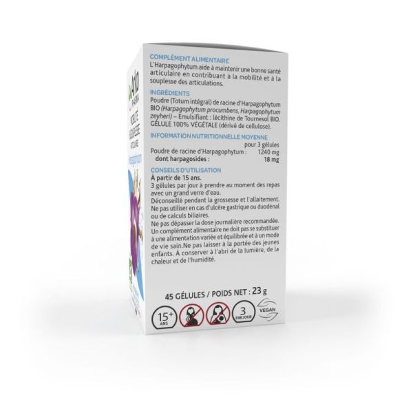 Arkogélules Harpagophytum bio 45 gélules