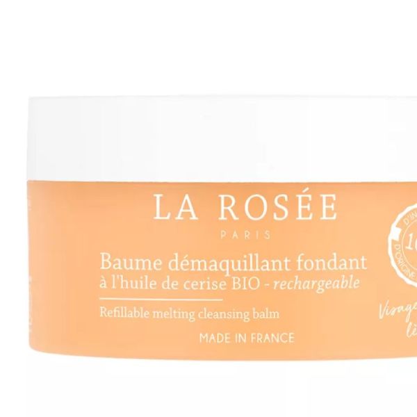 LA ROSEE Baume démaquillant fondant rechargeable Bio 90ml