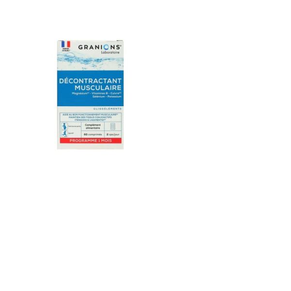 Granions Décontractant Musculaire Comprimés x60
