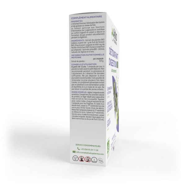 Arkofluides artichaut-fenouil bio 20 ampoules