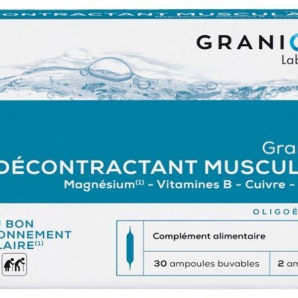 Granions Décontractant Musculaire Ampoule buvable x30
